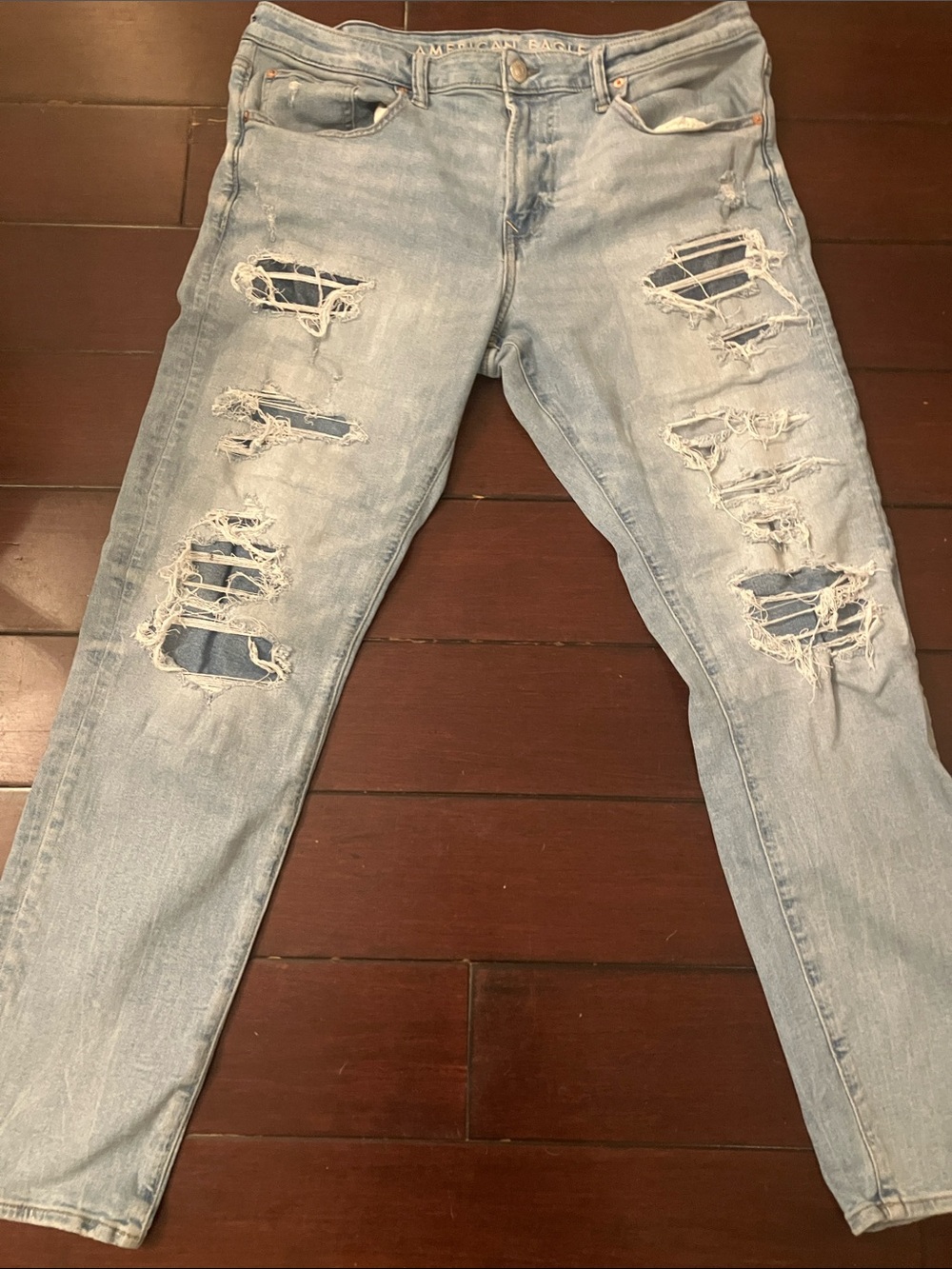 American Eagle Outfitters Light Blue Denim Jeans